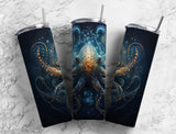 Dark Octopus 20 oz Skinny Tumbler - Sleek Design for Hot  Cold Beverages