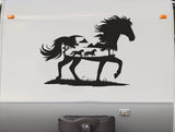 Equestrian Vinyl Decal - Horse Stickers for Cars, Trailers, and Barn Decor H42