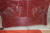 Sea Turtle Etched Glass Vinyl Shower Door Decal - Ocean-Inspired Home Decor