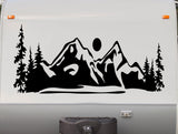 Adventure Bound Mountain RV Decal - Premium Vinyl Graphics by StickerChef MT29