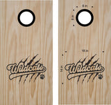 Wildcats High School Mascot Cornhole Decals  Stickers for Team Spirit