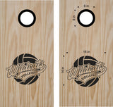 Wildcats Volleyball Team Decals - Mascot Sports Cornhole Stickers