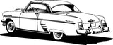 54 Mercury Car Wall Decals Stickers Man Cave Boys Room Décor