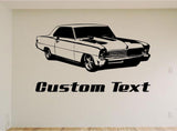 Car Wall Decal - 2nd Generation Auto Mural Vinyl Stickers for Boys Room Decor