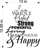Whole Perfect Wall Stickers Decal for Inspiring Home Decor