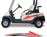 Two-Color Golf Cart Decals - Side by Side ATV Racing Stickers  Graphics