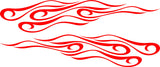 Vinyl Flame Decals for Cars Trucks Boats  Golf Carts - Model SFHF31
