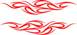 Flame Decals for Cars Trucks Boats  Golf Carts - Model SFHF40