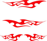 Tribal Flames Decals for Golf Carts Cars Trucks Boats  Go Carts - Model TF000