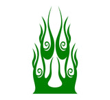 Car Hood Flames Graphic Decals for Auto  Truck Customization - HH06