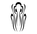 Truck and Car Hood Flames Graphic Decals - HH25 Design for Bold Vehicle Customization
