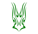 Auto Truck Car Hood Flames Graphic Decals - Eye-Catching Vehicle Styling HH26