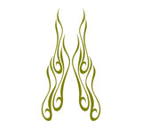 Flame Graphic Decals for Auto Truck  Car Hoods - HH31 Design
