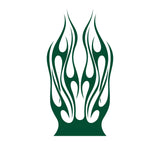 Auto Truck Car Hood Flames Graphics Decals - Stylish Flame Design for Custom Vehicle Decoration
