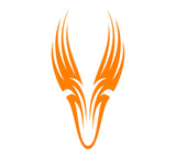 Car and Truck Hood Flame Graphic Decals - Customizable HH42 Design