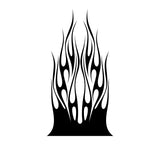 Flame Graphics Decals for Auto Truck Car Hood - HH44