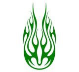 Car  Truck Hood Flame Graphics Decals - Stylish Auto Customization Stickers