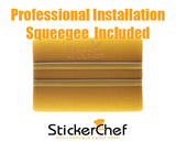 American Flag Vinyl Decal for RVs and Campers - YT06