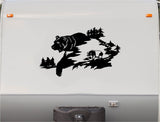 Bear Mountains RV Camper 5th Wheel Motor Home Vinyl Decal Sticker