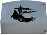 Cactus Desert RV Camper Vinyl Decal Sticker - Add a Touch of Adventure