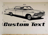 Car Wall Decals for Boys Room  Stylish Graphics for Man Cave Decor