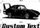 Car Wall Decals for Boys Room  Man Cave Stickers  Decor