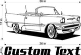 Car Wall Decals Stickers Man Cave Boys Room Décor