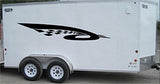 Checkered Flag Racing Trailer Decals Stickers Murals Set Auto Car Truck