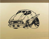 Chevelle Car Wall Decal - Vinyl Auto Mural for Boys Room Decor