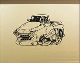 Pick Up Truck Car Wall Decal - Auto Wall Mural - Vinyl Stickers - Boys Room Decor