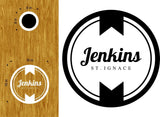Personalized Cornhole Decal with Family Name - Perfect Wedding  Anniversary Sticker