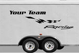 Custom Sign Your Team Name Racing Trailer Decals Stickers Mural
