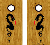 Dragon Vinyl Decal Sticker for Cornhole Boards - DG03