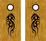 Dragon Vinyl Decal Sticker for Cornhole Board - DG12 Design