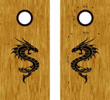Dragon Vinyl Decal Sticker for Cornhole Boards - DG21
