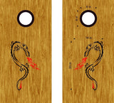 Dragon Vinyl Decal Sticker for Cornhole Boards - Durable and Eye-Catching DG30