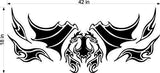 Game of Thrones Dragon Hood Tailgate Decal Sticker - Bold Graphic Design