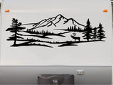 Elk Mountains RV Replacement Decal Sticker for Camper Trailer - Scenic CT20 Design