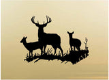 Fawn Doe Buck Wall Decals Mural Home Decor Vinyl Cabin Decor Stickers