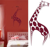 Giraffe Wall Decals for Kids Rooms - Cute Vinyl Mural Stickers for Nursery and Bedroom Decor