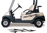 Golf Cart Decals Accessories Go Kart Stickers ORV Side By Side Graphics GC106
