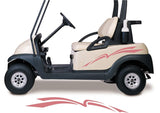 Golf Cart Decals Accessories Go Kart Stickers ORV Side By Side Graphics GC109
