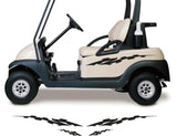 Golf Cart Decals Accessories Go Kart Stickers ORV Side By Side Graphics GC85