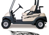 Golf Cart Decals Accessories Go Kart Stickers ORV Side By Side Graphics GC86