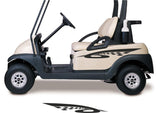 Golf Cart Decals Accessories Go Kart Stickers ORV Side By Side Graphics GC91
