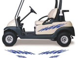 Golf Cart Decals Accessories Go Kart Stickers Tribal Flames Stripes GC51