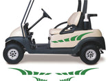 Golf Cart Decals Accessories Go Kart Stickers Tribal Flames Stripes GC52