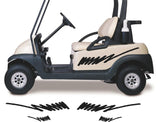 Golf Cart Decals Accessories Go Kart Stickers Tribal Flames Stripes GC61