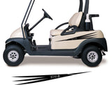Golf Cart Go Kart Decals Side By Side Stickers Graphics Tribal Flames Stripes GG03