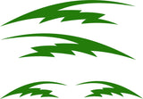 Golf Cart Decals Accessories Go Kart Stickers Tribal Flames Stripes GC19